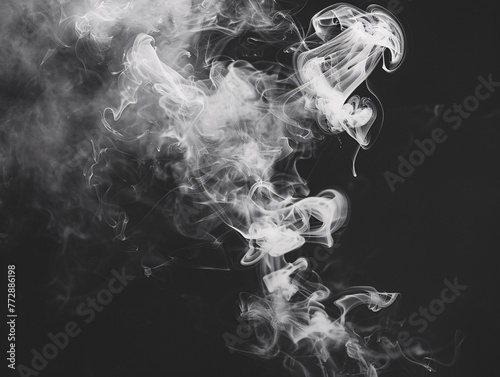 E-Cigarette Fumes A Visual Study of the Vapor Trail Generative AI