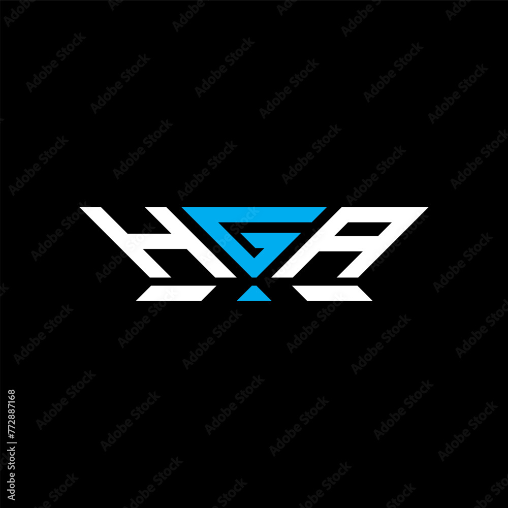 HGA letter logo vector design, HGA simple and modern logo. HGA luxurious alphabet design HGA letter logo vector design, HGA simple and modern logo. HGA luxurious alphabet design