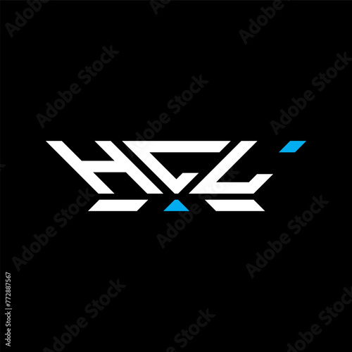 HLL letter logo vector design, HLL simple and modern logo. HLL luxurious alphabet design photo