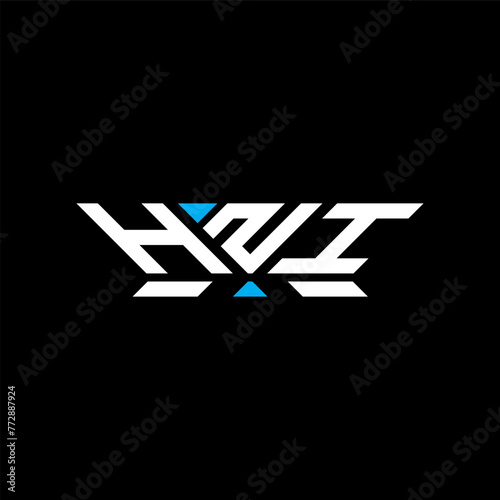 HNI letter logo vector design, HNI simple and modern logo. HNI luxurious alphabet design