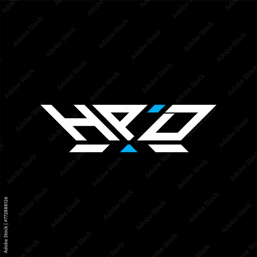 HPD letter logo vector design, HPD simple and modern logo. HPD luxurious alphabet design