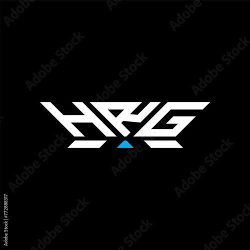 HRG letter logo vector design, HRG simple and modern logo. HRG luxurious alphabet design photo