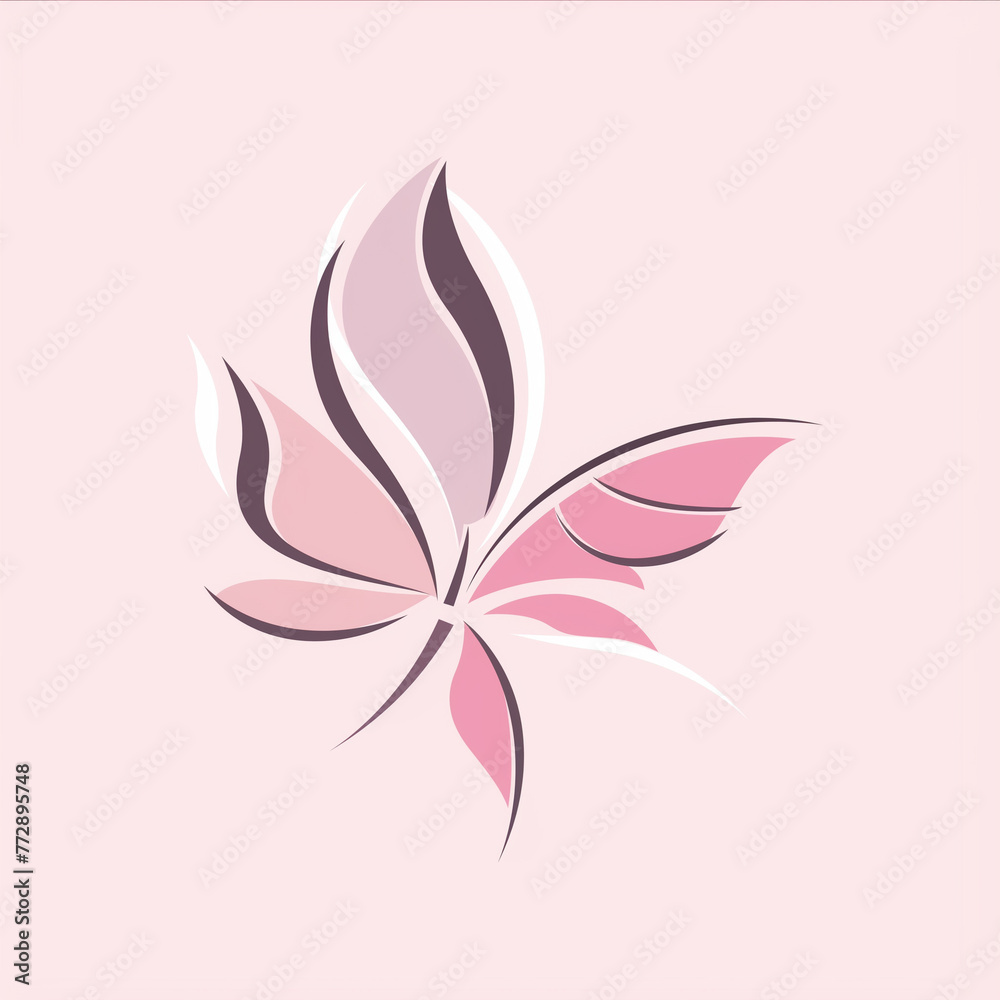 Butterfly Logo illustration