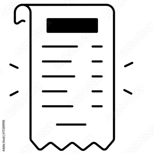 Bill Icon