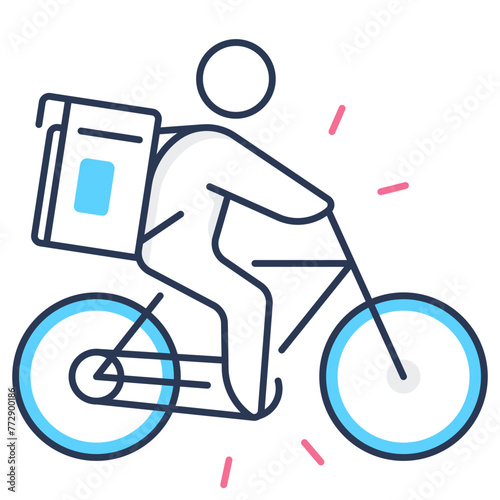 Delivery Man Icon