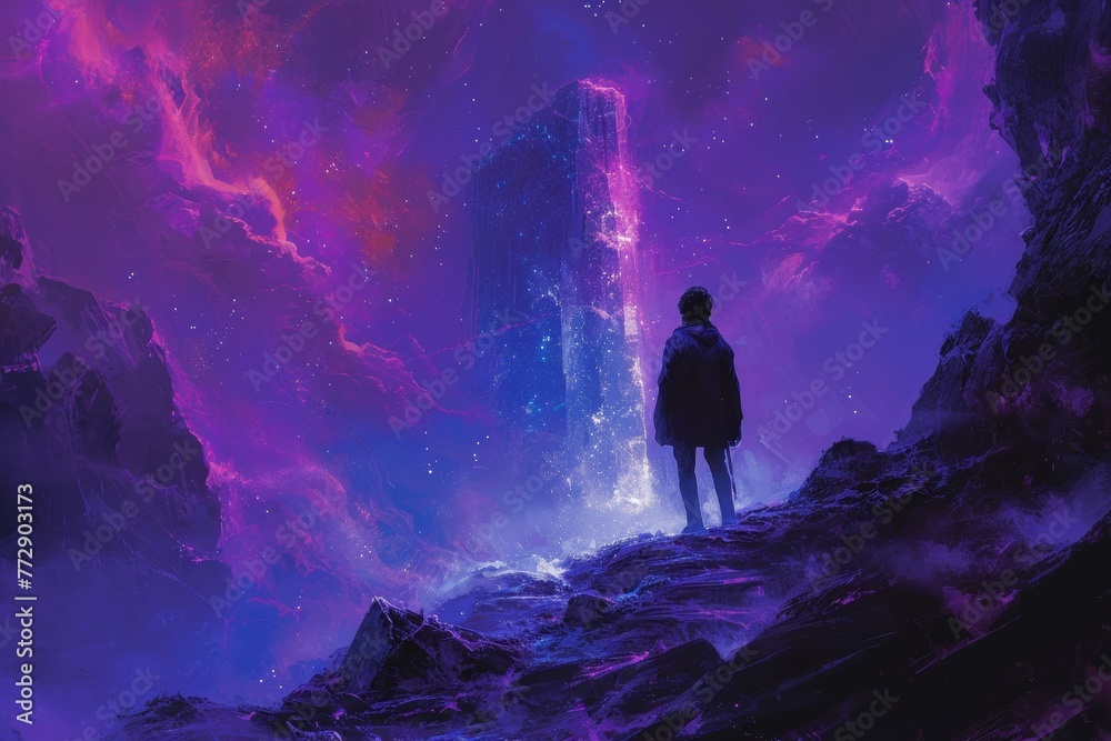 Fototapeta premium Quantum Odyssey