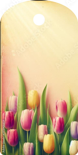Decorated label - base - flowers style vector graphics with flowers and leaves - ideal as a package sealer, gift tag, jam, liquor, card, vases, bottles, for cricut, sublimation, cutting plotter