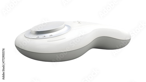 PulseSync: Advanced Electronic Pulse Massager for Soothing Muscle Relief and Relaxation isolated on white, transparent background, hand-edited generative AI