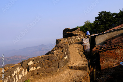 24 March 2024, Pratapgad Fort, Mahabaleshwar, Maharashtra, India