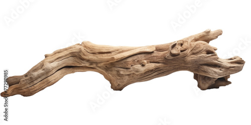 Various textured pieces of driftwood on white background. Isolated. Cutout. © PhotoFolio Finds