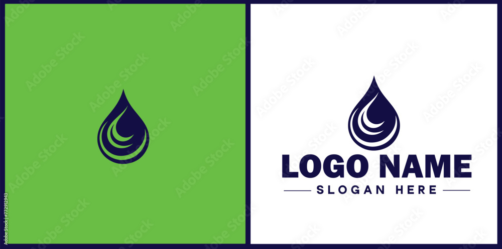Water drop aqua rain dew droplet logo icon vector for business brand app icon water drop logo template Water drop aqua rain dew droplet logo icon vector for business brand app icon water drop logo template