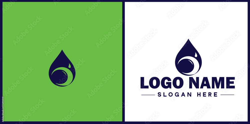 Water drop aqua rain dew droplet logo icon vector for business brand app icon water drop logo template Water drop aqua rain dew droplet logo icon vector for business brand app icon water drop logo template