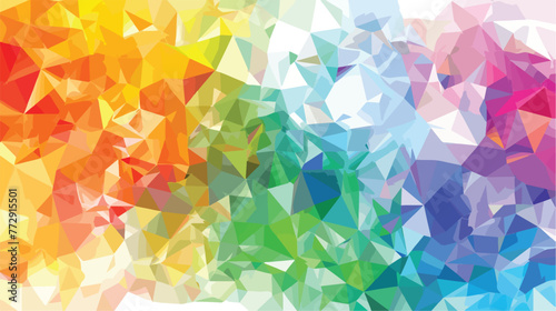 Polygonal Mosaic Background Low Poly Style Vector illustration