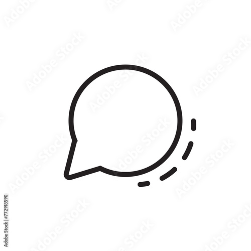 Chat Talk Dialog Line Icon