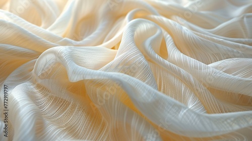 Fashionable Flow The Latest Trend in White Fabrics Generative AI