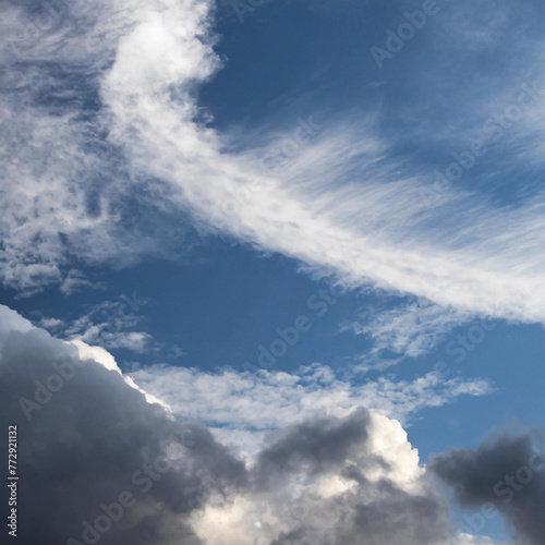 clouds in the sky, storm, cloudscape, heaven, © Sammul
