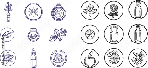 Eco cosmetics icon