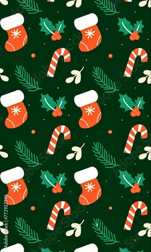 christmas seam pattern