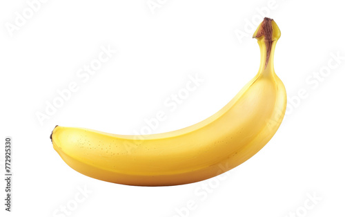 Ripe and Ready Banana Delight isolated on transparent Background