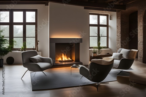 a cozy living room © RORON