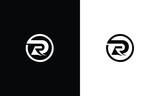 d r dr rd initial logo design vector symbol graphic idea creative
