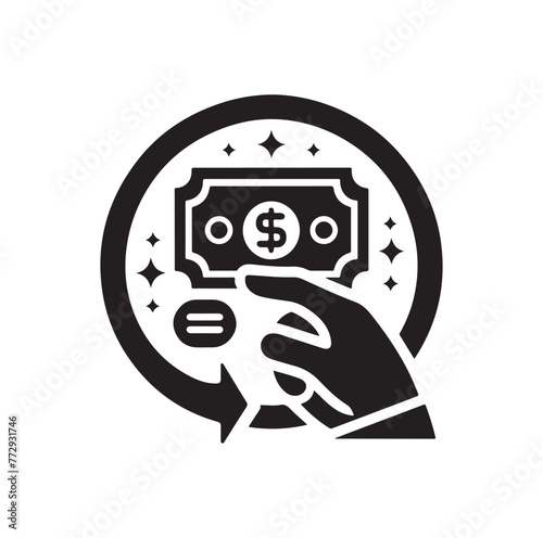 online payment get way logo vector illustration
