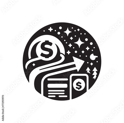 online payment get way logo vector illustration