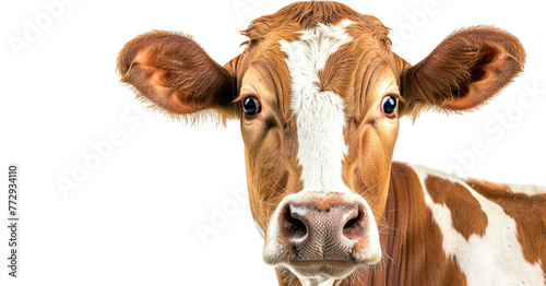 portrait of a cow