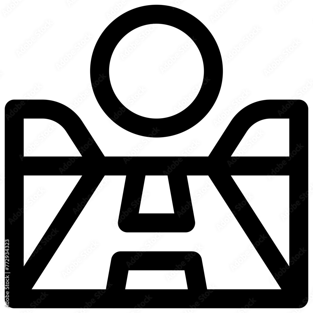 Hit the Road, Jack. Editable stroke vector icon.
Hit the Road, Jack. Editable stroke vector icon.