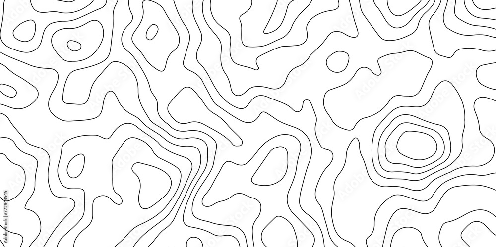 White topology topography for print work abstract vector desing illustrator 2020 format  - obrazy, fototapety, plakaty 