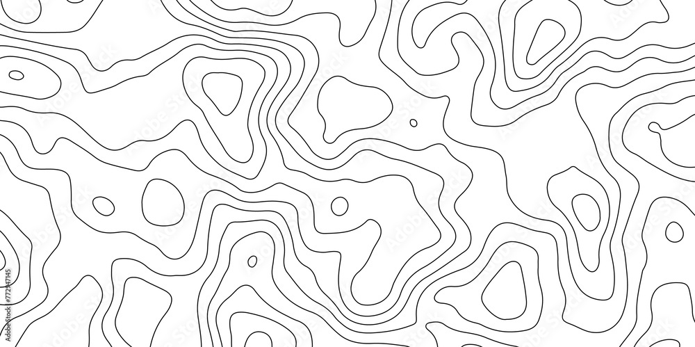 White topology topography for print work abstract vector desing illustrator 2020 format  - obrazy, fototapety, plakaty 