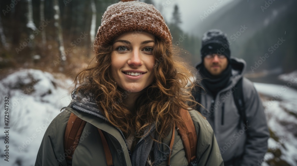 couple in winter couple in winter