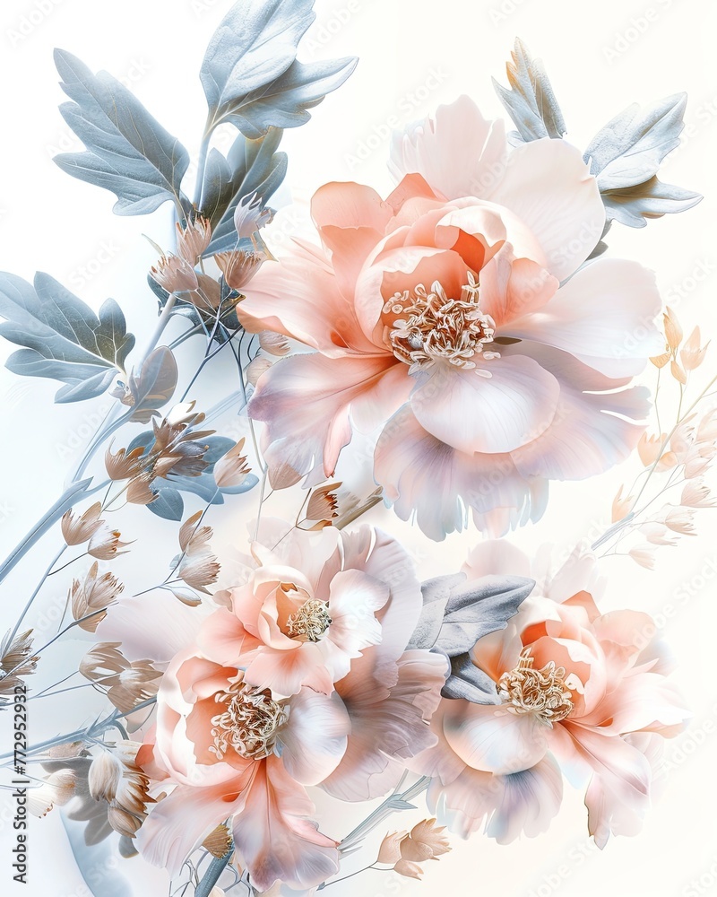 Flowers and plants, the perfect backdrop