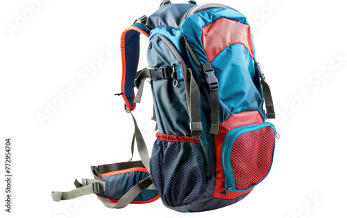 Sporty Overnight Adventure Cross Sling Hand Carry isolated on transparent Background
