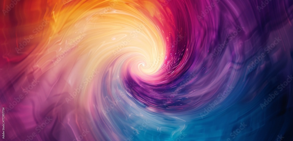 Colorful Swirl of Time A Vibrant Tribute to the Monthly Events and Trends Generative AI