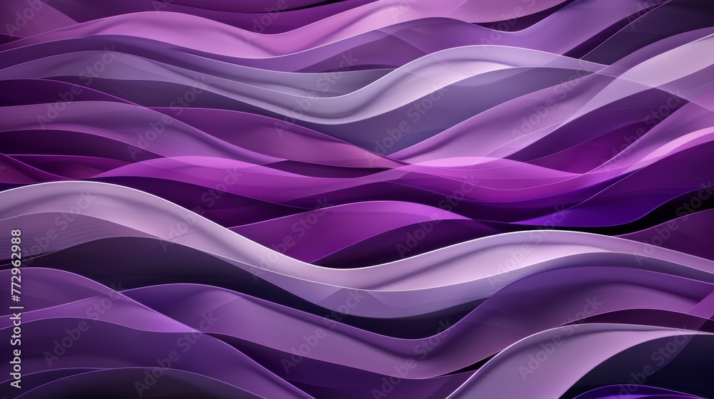 Obraz premium Abstract purple waves background