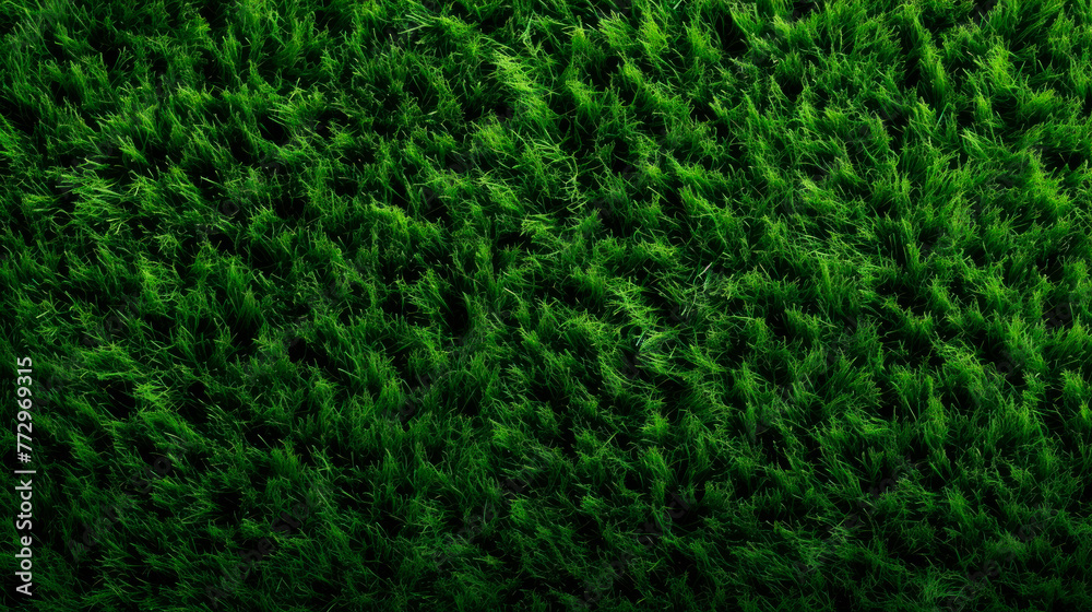 A red fire hydrant amidst green grass field