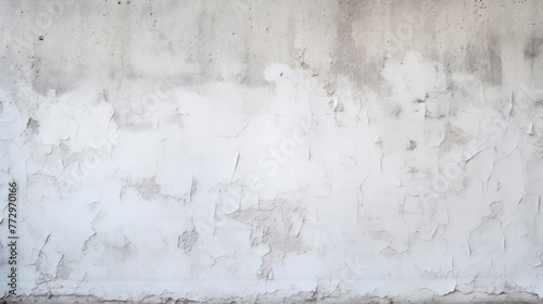 White wall with painted surface and black hydrant © StockKing