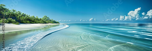 Pristine Maldivian Escape  A Luxurious View of the Blue Ocean and White Beaches  Offering a Perfect Setting for Relaxation