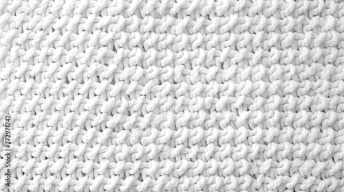Wallpaper Mural Close-up of white knitted blanket on black and white background Torontodigital.ca