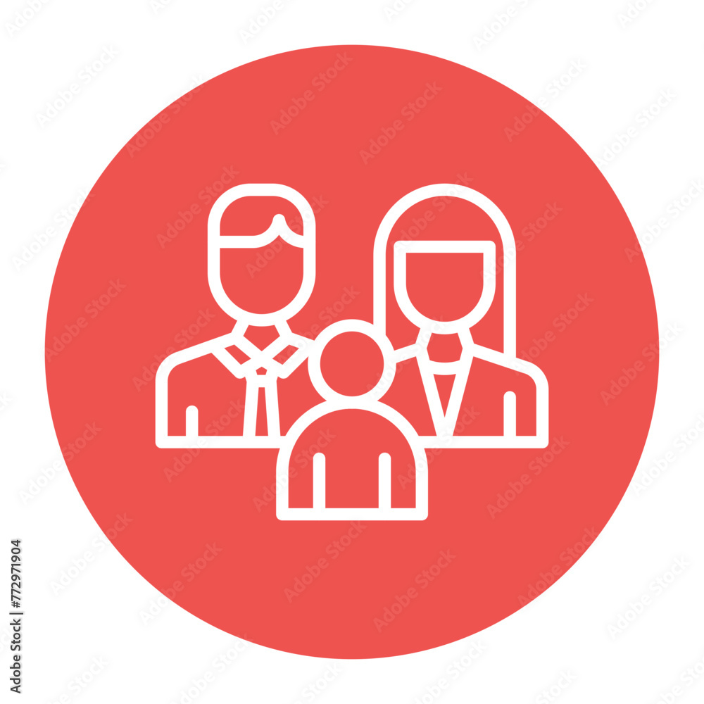 Parents icon vector image. Can be used for Generation Gap. Parents icon vector image. Can be used for Generation Gap.