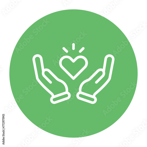 Respect icon vector image. Can be used for Generation Gap.