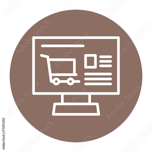 Checkout icon vector image. Can be used for Gaming Ecommerce.