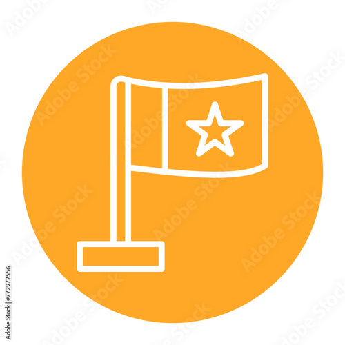 Flagship icon vector image. Can be used for Game Design.