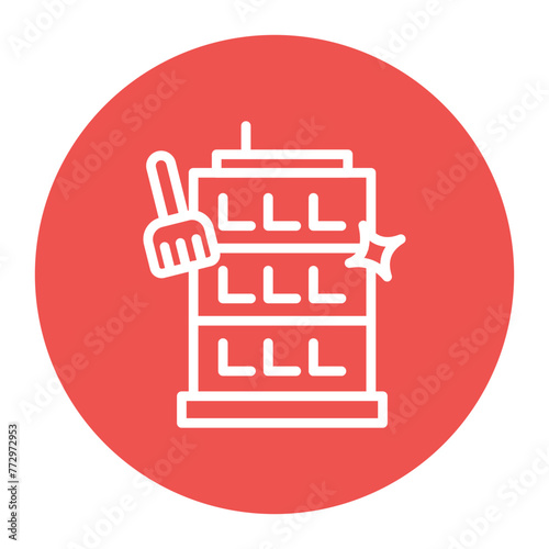 Apartment Cleaning icon vector image. Can be used for Cleaning.