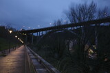 Bridge in the suburbs of Bilbao