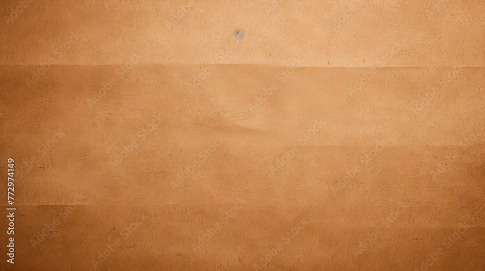Brown paper with a small hole