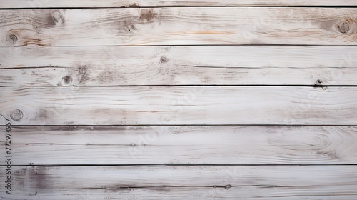 Close-up of white painted wooden wall