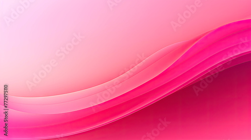 Abstract pink and white background with curved design © StockKing