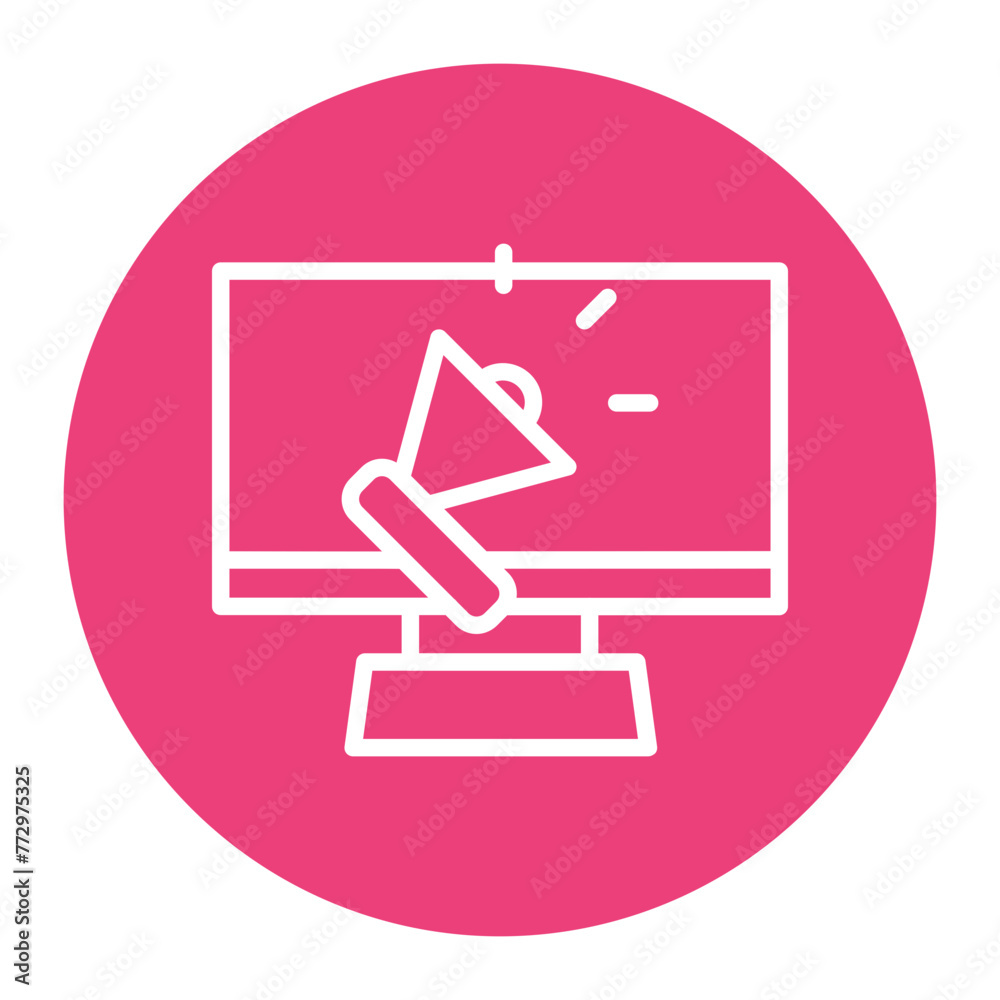 Propaganda icon vector image. Can be used for Public Relations Agency. Propaganda icon vector image. Can be used for Public Relations Agency.